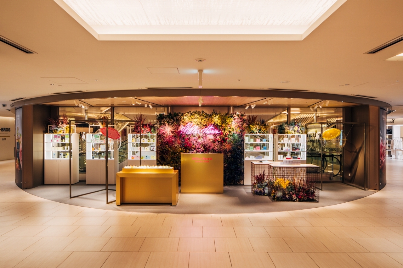 GINZA SIXに ミラー ハリス ポップアップストアをオープン (2019年7月24日～8月25日)