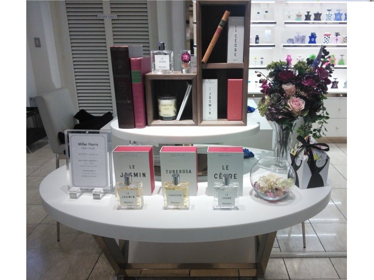 11/15~11/22 銀座三越フレグランスコーナーB1階でライラブラリーコレクション インプロモーション中