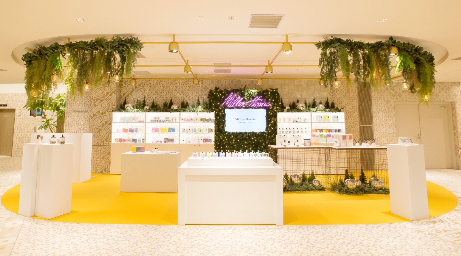 ニュウマン横浜にミラーハリスポップアップストアをオープン